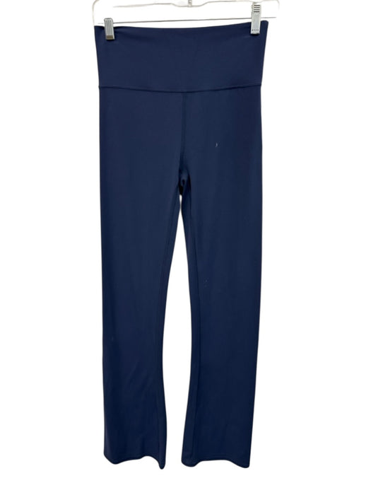 Vuori Size Small Blue Stretch Waist Straight Leg Leggings Blue / Small