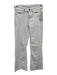 Cambio Size Est Small White Cotton Denim Mid Rise Logo Flare Pockets Jeans White / Est Small
