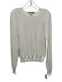 Cotton by Autumn Cashmere Size Small White Cotton Long puff sleeve Open Knit Top White / Small