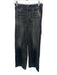 Rag & Bone Size Small Black Cotton Elastic Waist Jean Print Wide Leg Pants Black / Small
