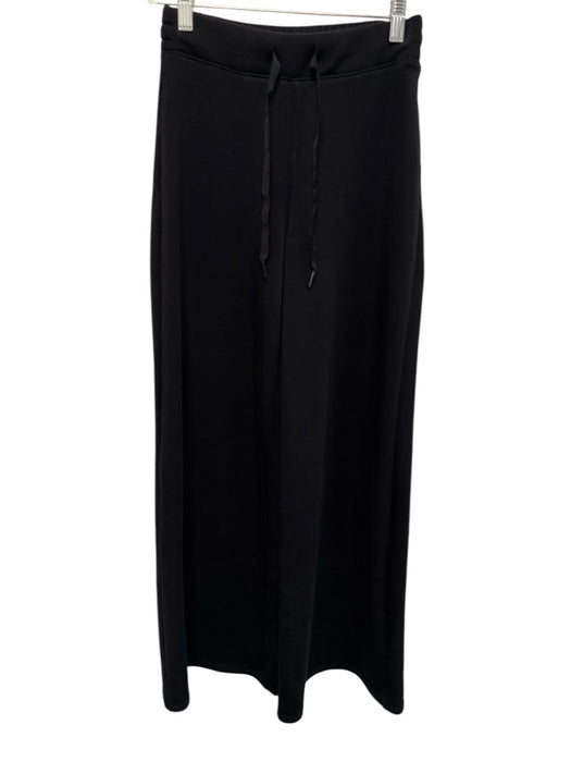 Spanx Size XS Black Modal & Polyester Elastic & Drawstring Waist Wide Leg Pants Black / XS