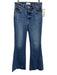 Pistola Size 26 Medium Wash Cotton High Rise Zip Fly Boot Cut Jeans Medium Wash / 26