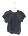 Tibi Size XS Slate Modal Blend Crochet Short Sleeve Cropped Top Slate / XS