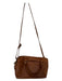 I Medici Brown Leather Top Handles Crossbody Strap Bag Brown / M