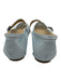 Dolce Vita Shoe Size 10 Baby Blue Mesh Lined Leather Strap Netting Flats Baby Blue / 10