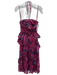 Ulla Johnson Size XS Pink, Blue & Black Cotton & Viscose Abstract Print Dress Pink, Blue & Black / XS