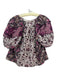 Ulla Johnson Size 4 Black, Cream, Pink Cotton & Silk Abstract Floral Top Black, Cream, Pink / 4