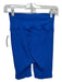 Year Of Ours Size M Blue Nylon Blend Elastic Waist Ribbed Cross Over Shorts Blue / M