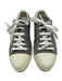 Prada Sport Shoe Size 38 Gray & White Suede & Rubber Lace Up Low Top Sneakers Gray & White / 38