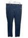 AG Size 36 Navy Cotton Solid Zip Fly Men's Pants 36