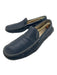 Prada Shoe Size 10.5 AS IS Navy Leather Loafer Slip On Men's Shoes 10.5