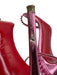 Christian Louboutin Shoe Size 38 Pink Leather Upper Metallic Spike Studs Sandals Pink / 38