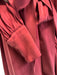 Zimmermann Size 1/S Burgundy Red Silk Long puff sleeve Wrap V Neck Maxi Dress Burgundy Red / 1/S