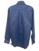 Peter Millar NWT Size M Blue Synthetic Plaid Button Up Men's Long Sleeve Shirt Blue / M