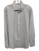 Mizzen + Main Size M White & Black Synthetic Grid Button Up Long Sleeve Shirt White & Black / M