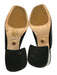 Tory Burch Shoe Size 7.5 Black & Tan Leather Block Heel Horse Bit Mules Black & Tan / 7.5