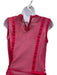 Louis Vuitton Size 40 Hot pink Cotton Sleeveless Mesh Silver Buckle Belt Inc Top Hot pink / 40