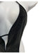 Gucci Size S Black Polymide Blend Rhinestone Cut Out Detail Cross Back Swimsuit Black / S