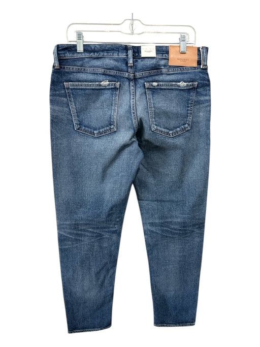 Moussey Size 27 Medium Wash Cotton Denim Tapered Leg Jeans Medium Wash / 27
