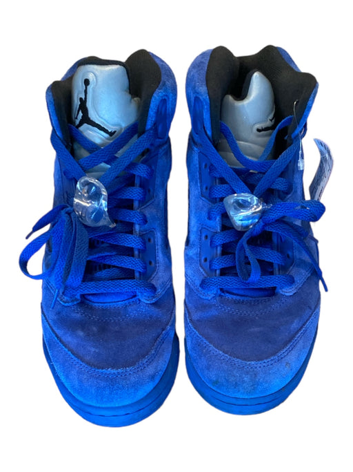 Jordan Shoe Size 8.5 Blue Suede Solid Sneaker Men's Shoes 8.5