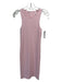 Helmut Lang Size XS Light Pink Modal & Viscose Knit Sleeveless Dress Light Pink / XS