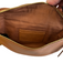 Quince Brown Pebble Leather Gold hardware Zip Close Crossbody Fanny Pack Bag Brown / S