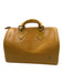 Louis Vuitton Marigold Yellow Leather Top Handles Epi Zip Close Bag Marigold Yellow / 25