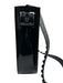 Carmen Sol Black Rubber Crossbody Strap Rock Studs Magnetic Close Saddle Bag Bag Black