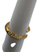 Sahira Gold & Clear 18k Gold Plated Pave Open Ring Gold & Clear