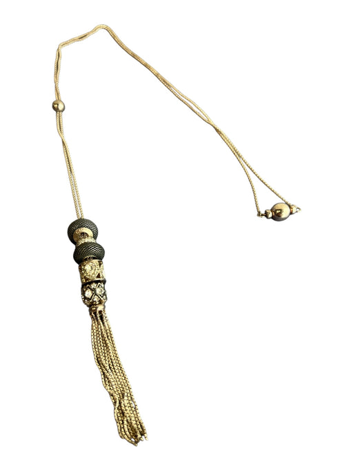 Chamilia Silver Metal Tassel Beads Movement Necklace Silver