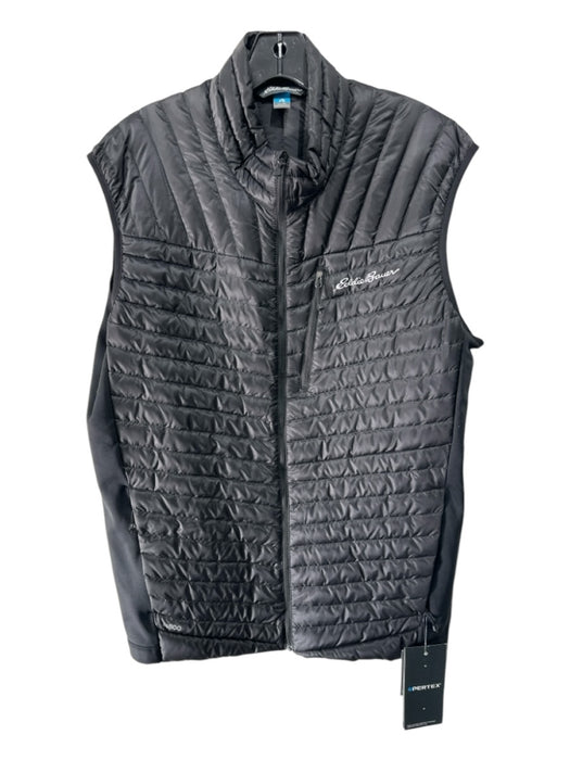 Eddie Bauer NWT Size L Black Polyester Zipper Men's Vest L