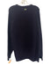 Lacoste Size 4XL Navy Wool Ribbed Crew Men's Sweater Navy / 4XL