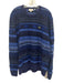 Lacoste Size XXL Blue Wool Striped Crew Men's Sweater Blue / XXL