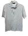 Saks Fifth Ave Size M White & Multi Cotton All Over Print Polo Short Sleeve White & Multi / M