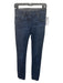 Brunello Cucinelli Size 2 Dark Wash Cotton Denim Skinny Mid Rise 5 Pocket Jeans Dark Wash / 2