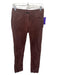 Brunello Cucinelli Size 2 Brown Cotton Corduroy Mid Rise Skinny Crop Pants Brown / 2