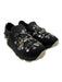 Prada Shoe Size 36 Black, White, Gray Leather Lined Neoprene Sequin Sneakers Black, White, Gray / 36