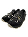 Prada Shoe Size 36 Black, White, Gray Leather Lined Neoprene Sequin Sneakers Black, White, Gray / 36