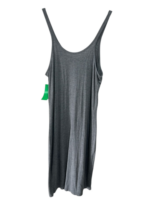 Alexander Wang Size Small Gray jersey knit Slip dress Spaghetti Strap Dress Gray / Small