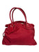 Tods Red Nylon Zippers 2 handles Bucket Bag Red / M