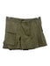 Pilcro Size 25 Army Green Cotton High Rise Pleated Cargo Mini Skort Army Green / 25