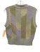 Sandro Size S Purple, Green, Multi Acrylic & Mohair Sleeveless Knit Sweater Purple, Green, Multi / S