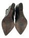 Brunello Cucinelli Shoe Size 37 Black Leather Pointed Toe Monili Wedges Black / 37