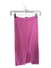 Free People Size S Pink Cotton Blend Ribbed Midi Skirt Pink / S