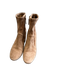 Tory Burch Shoe Size 7 Camel Leather Suede Almond Toe Block Heel Boots Camel / 7