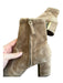 Tory Burch Shoe Size 7 Camel Leather Suede Almond Toe Block Heel Boots Camel / 7