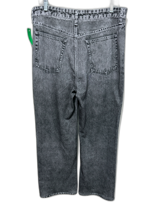 Rag & Bone Size 29 Gray Wash Cotton Illusion Wide Leg Pants Gray Wash / 29