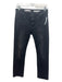 Pilcro Size 27 Black Cotton Denim Whiskering Straight Leg Mid Rise Jeans Black / 27