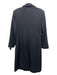 Brooks Brothers Size 4 Black Wool & Angora Trench Button Up Coat Black / 4