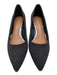 Donald Pliner Shoe Size 7 Black Textile & Leather Pointed Toe Block Heel Pumps Black / 7